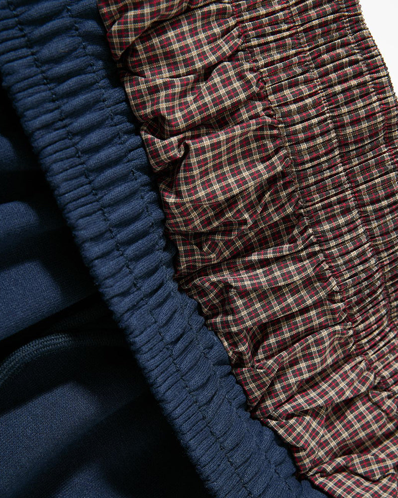 Patchwork Casual Wide-Leg Pants