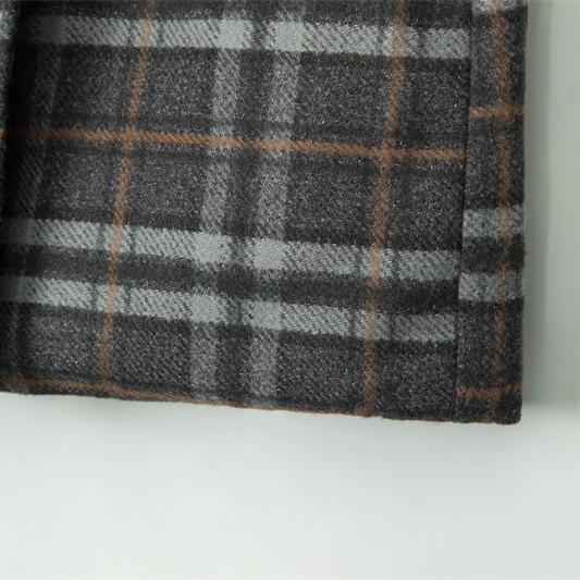 레트로 플레드 로우웨이스트 스커트