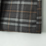 레트로 플레드 로우웨이스트 스커트