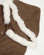 Embroidered hooded sweater (women's)