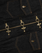 Retro hooded cotton jacket