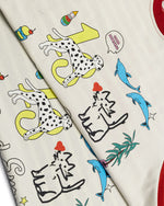 대비되는 컬러의 귀여운 반팔