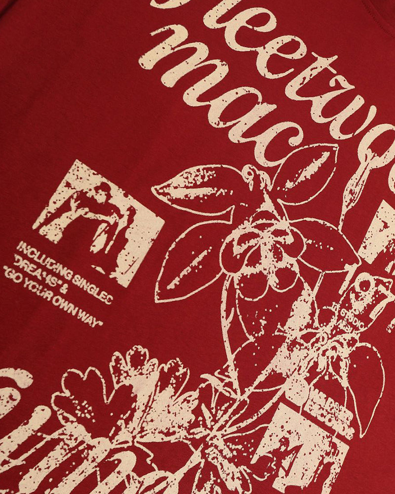 레트로 레터 반팔