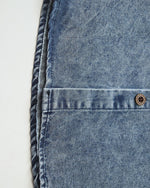 빈티지 패치워크 데님 재킷