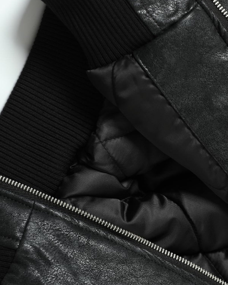 Hooded cotton jacket