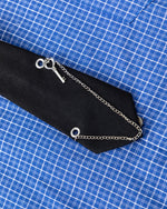 復古格子長袖襯衫