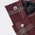 레트로 플레이드 코튼 재킷