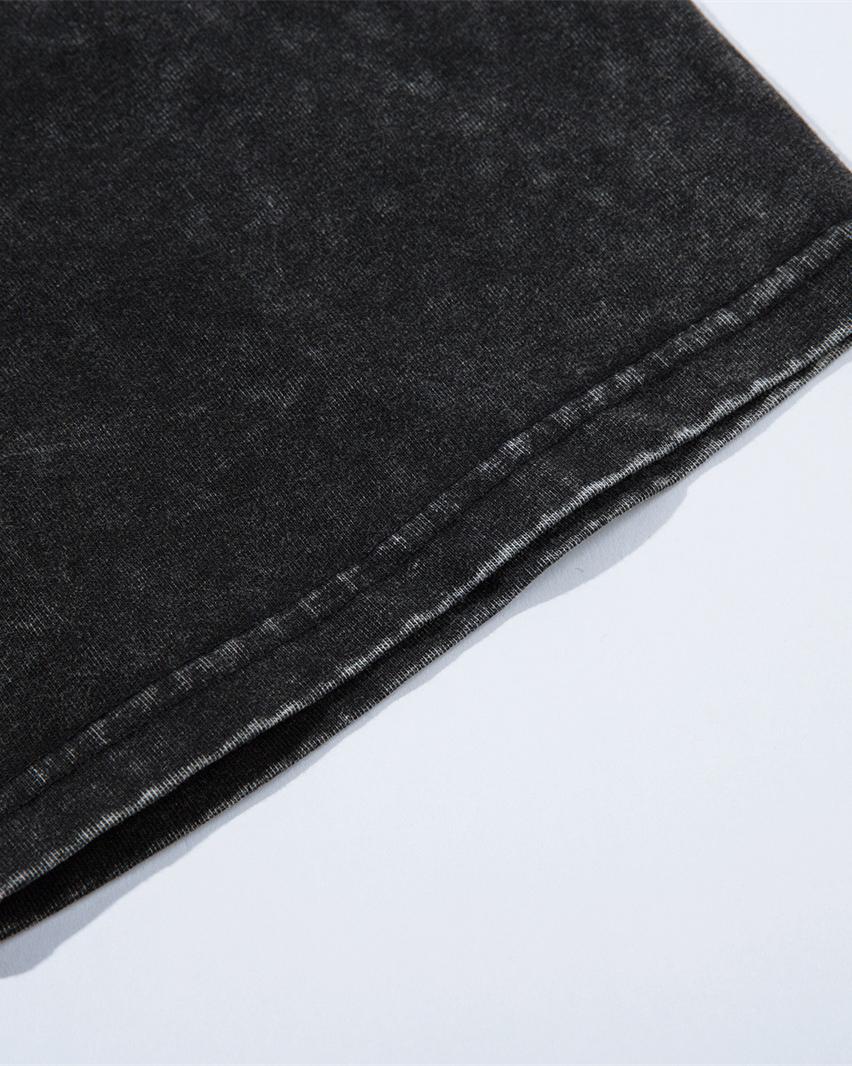 워시드 레터 반팔