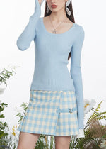 復古條紋針織衫(女款)