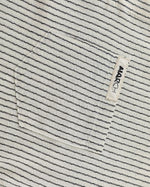 Simple striped short-sleeved shirt