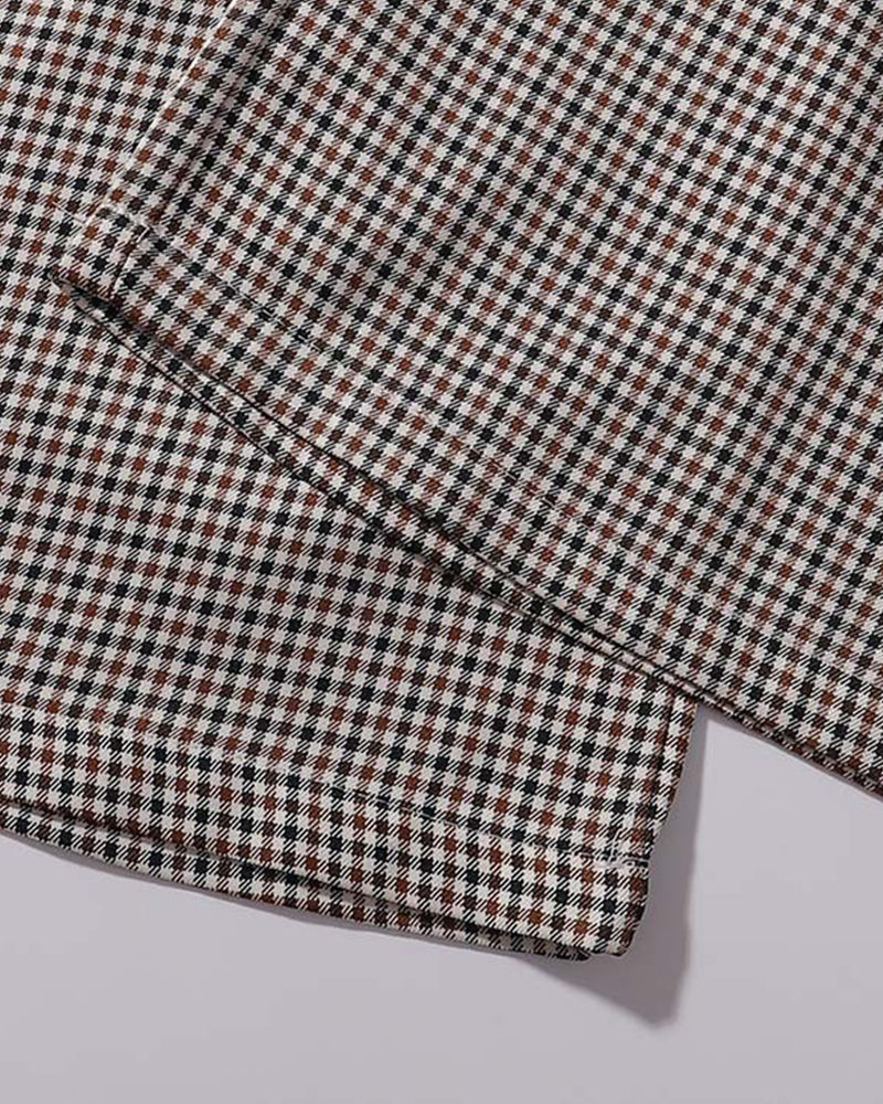 Houndstooth Casual Trousers