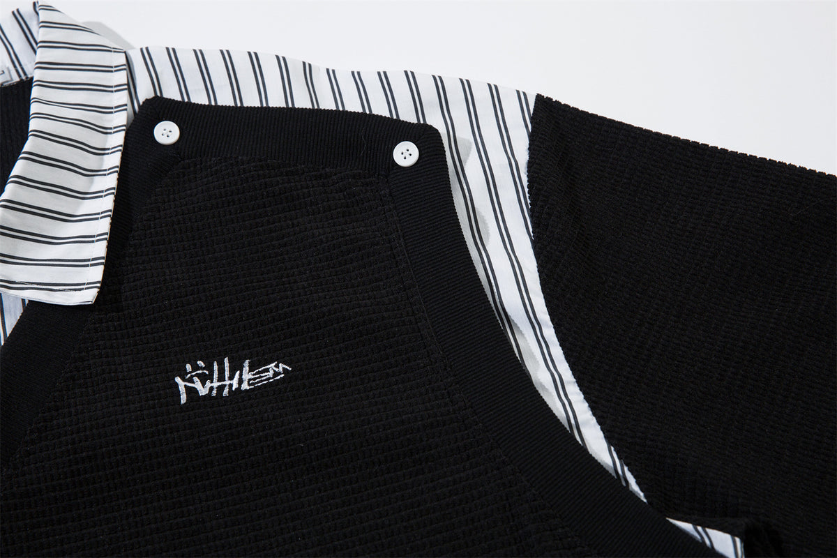 가짜 투피스 반팔