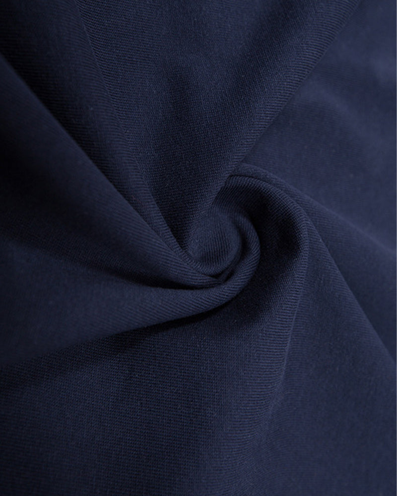 Retro simple loose short sleeves