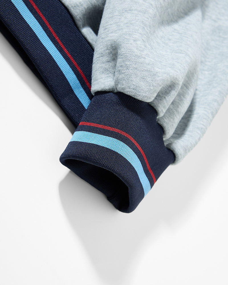 Patchwork Letter Hoodie