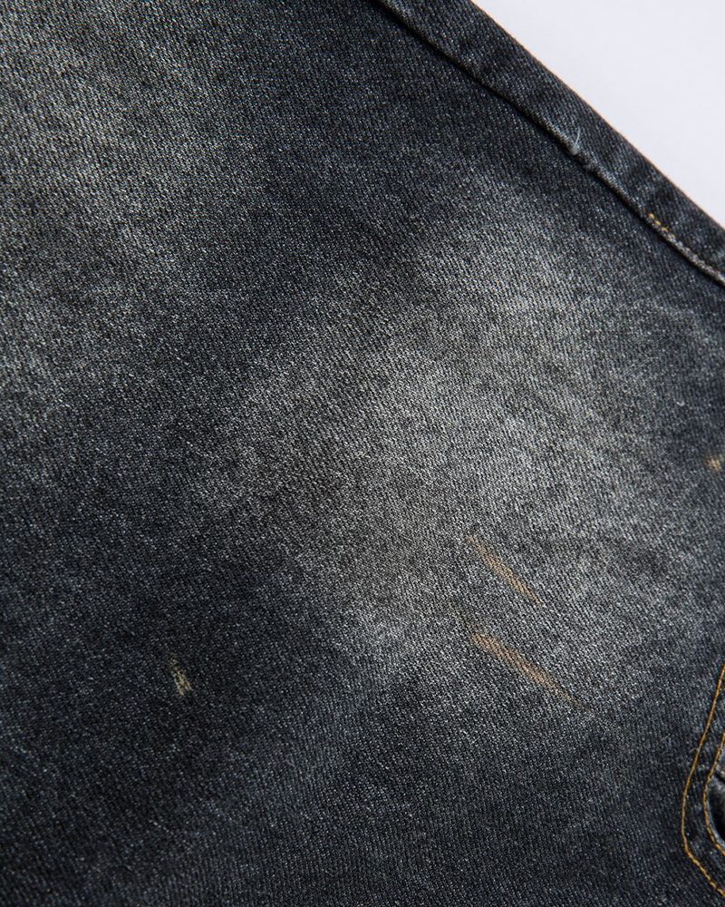 Washed gradient jeans