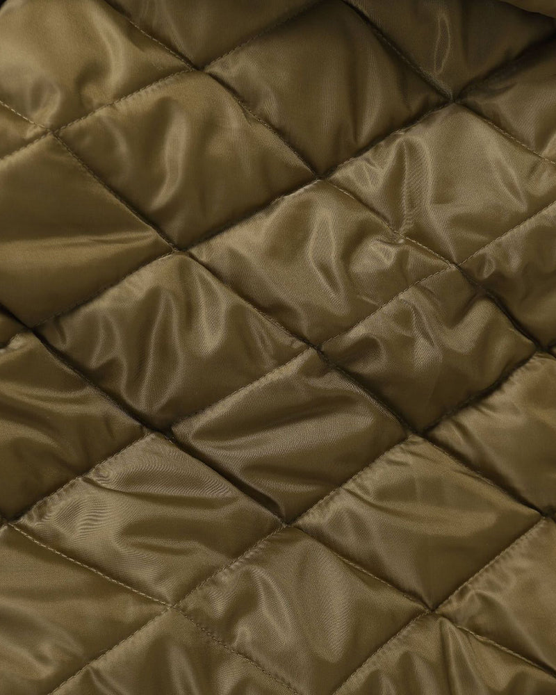 Patchwork racing suit jacket