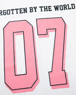 스포츠 스타일 패치워크 반팔