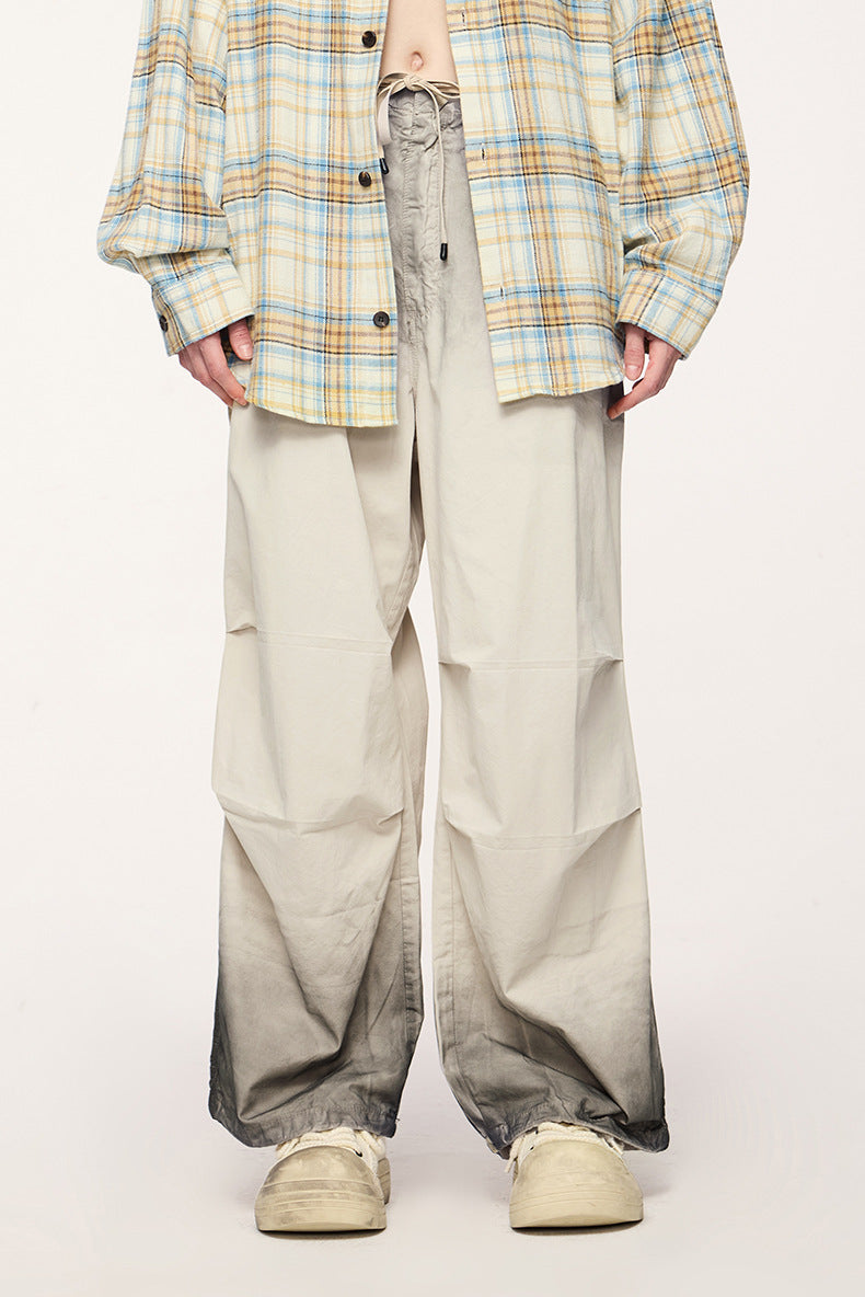 Vintage washed cargo pants