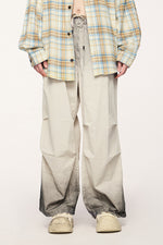 Vintage washed cargo pants