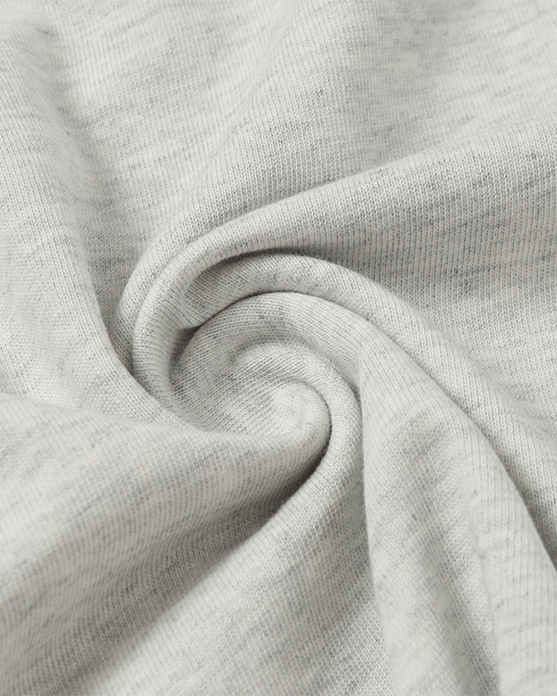 Contrast color loose short sleeves