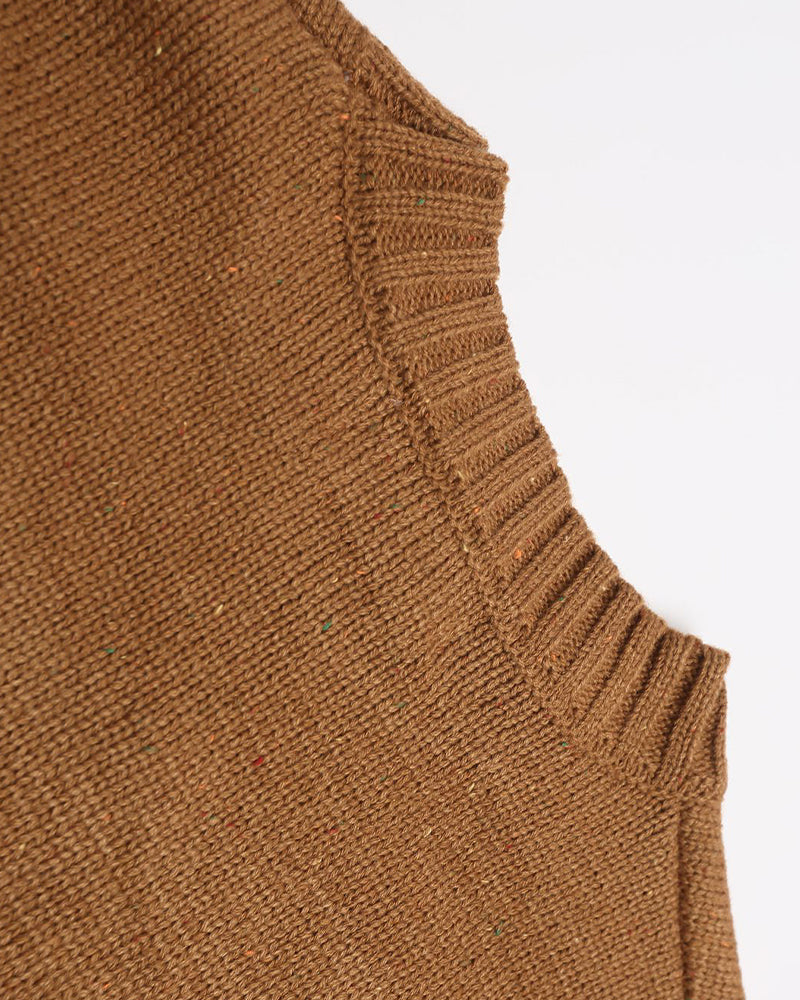 慵懶字母圓領毛衣