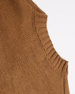 慵懶字母圓領毛衣