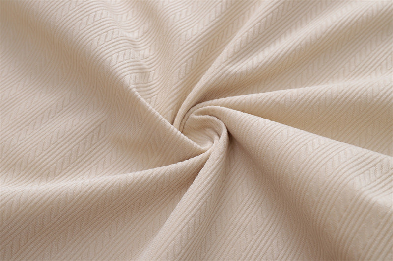 學院風小花朵燈芯絨襯衫