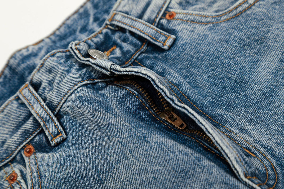 Washed Machete Jeans