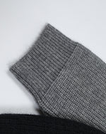 Retro letter turtleneck sweater