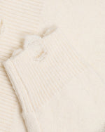 條紋連帽針織衫