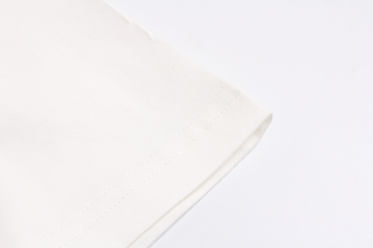 Retro loose printed short sleeves