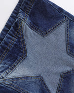 Star Straight Cropped Jeans