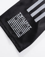 레트로 레터 프린트 반소매