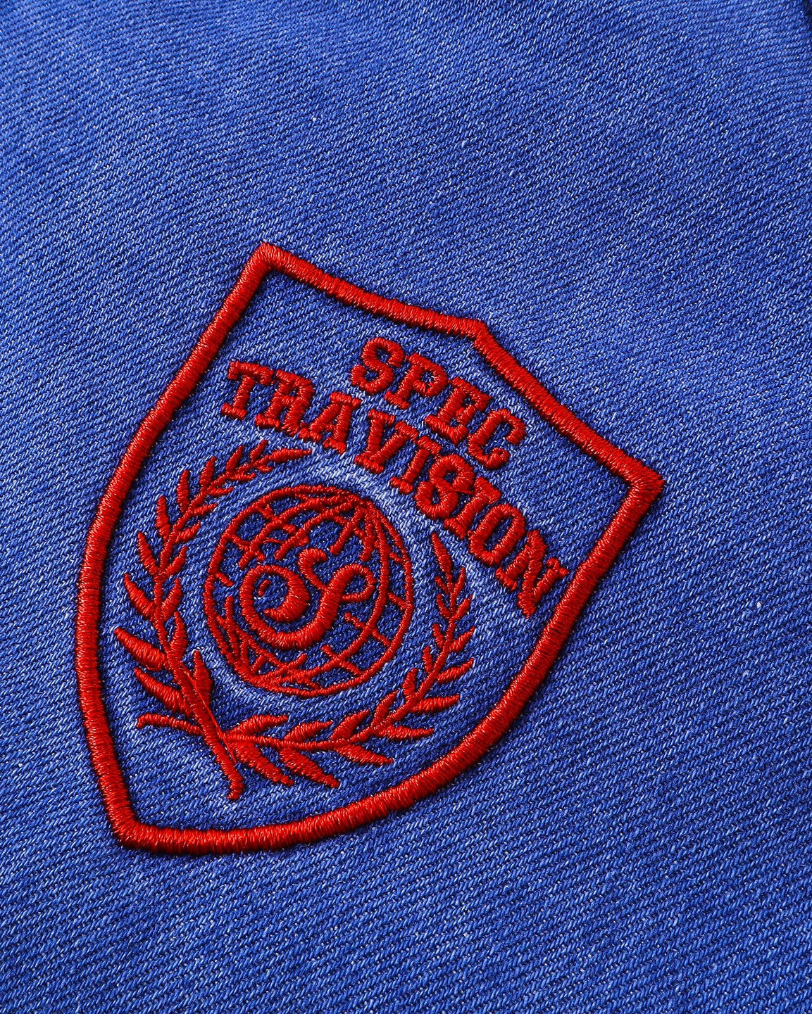 빈티지 워시드 자수 반팔