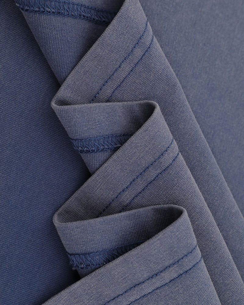 대비되는 색상의 머쉬룸 반팔