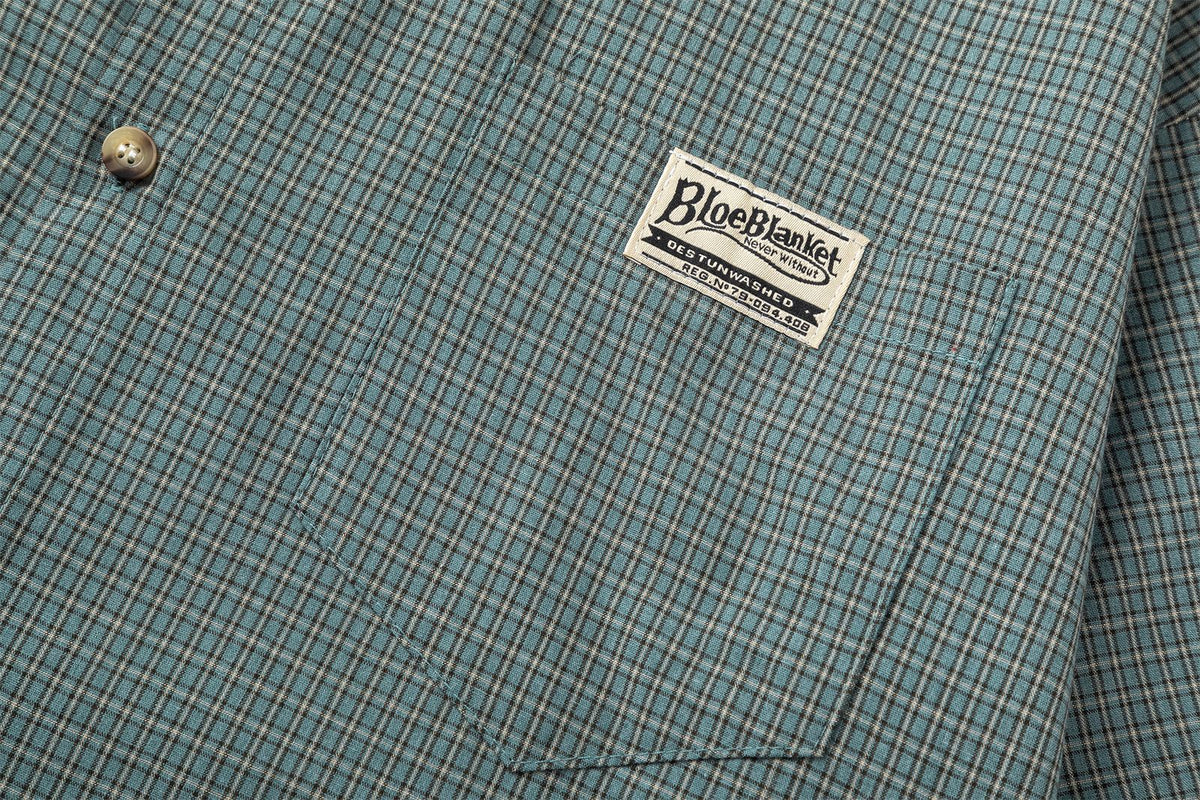 Vintage pocket short-sleeved shirt