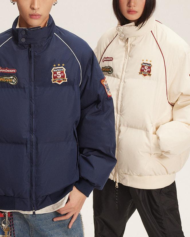 Retro embroidered cotton jacket