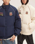 Retro embroidered cotton jacket