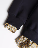 Embroidered two-piece sweatshirt