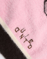 Retro contrasting color sweater