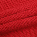 復古短款拼接開衫毛衣