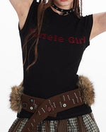 Retro slim sleeveless short sleeves