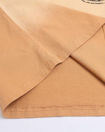 Washed casual short sleeves