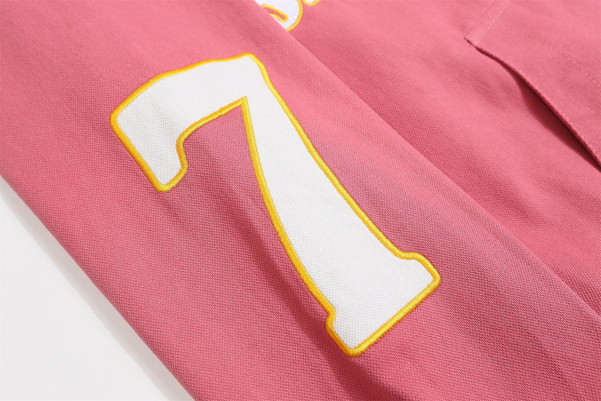 retro design hooded jacket