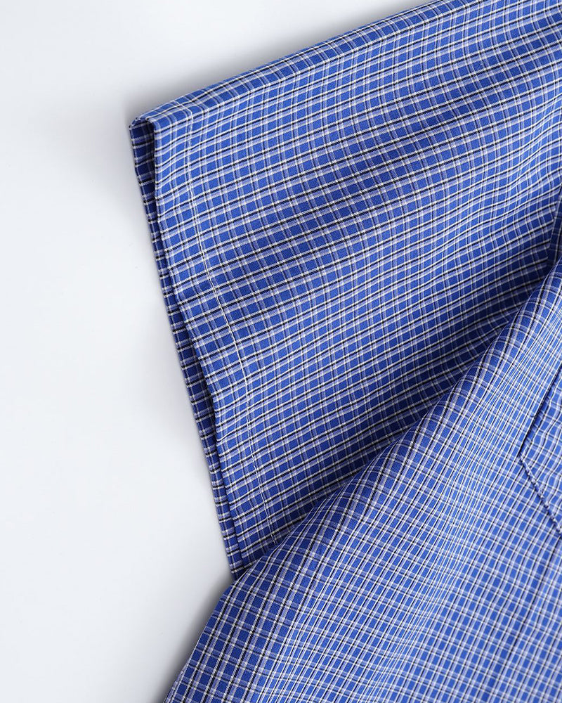 vintage plaid short sleeve shirt