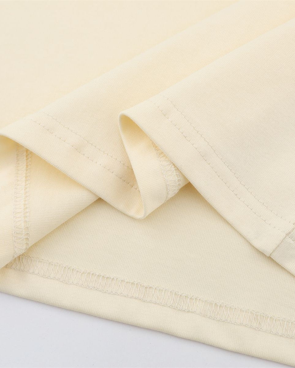 타월 자수 반팔