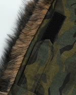 Casual camouflage cotton jacket