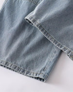 做舊破洞牛仔長褲