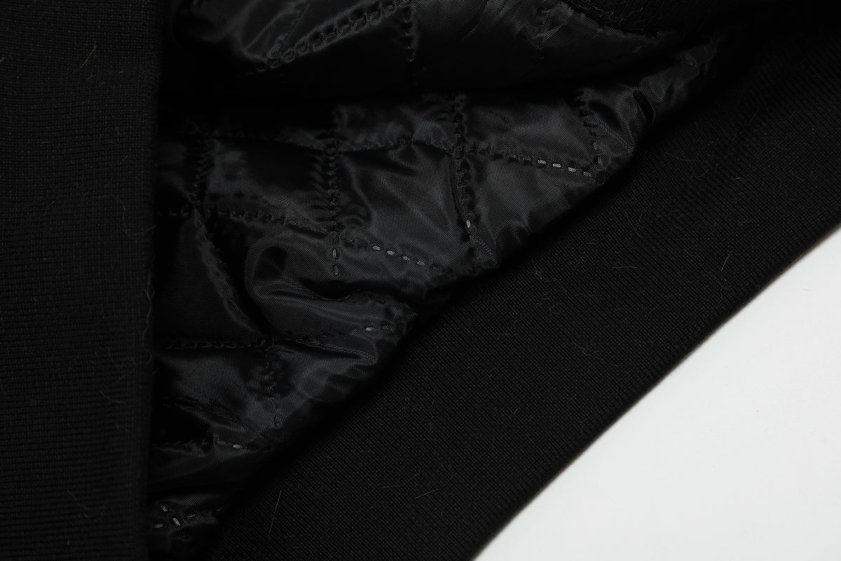 Vintage leopard print cotton hooded jacket