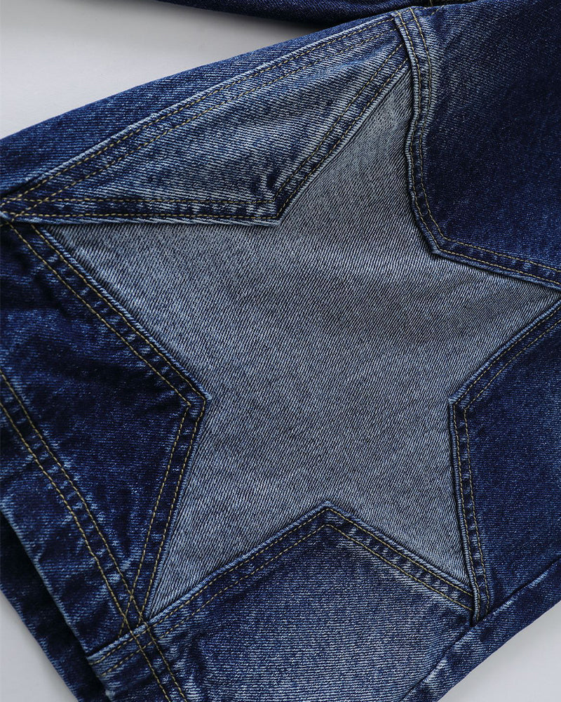 復古水洗休閑短褲